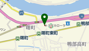 トヨタカローラ高知朝倉店の地図画像