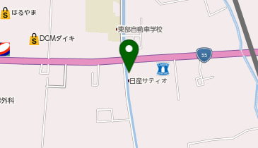 日産サティオ高知野市店の地図画像