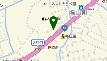 ホンダドリーム高知の地図画像