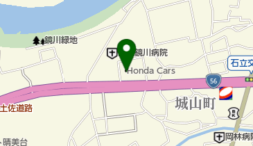 Honda Cars高知城山店の地図画像