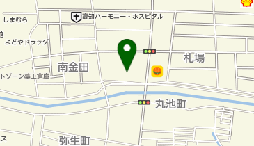 Honda Cars中央高知札場店の地図画像