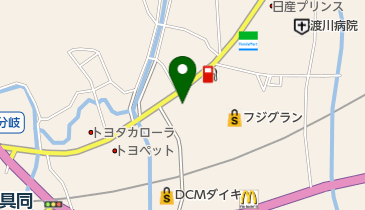 高知マツダ中村店の地図画像