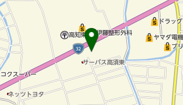 スバル中四国高知東店の地図画像