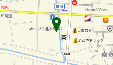 高知トヨタ自動車一文橋ステーションの地図画像