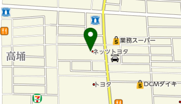 ネッツトヨタ南国高知本店の地図画像