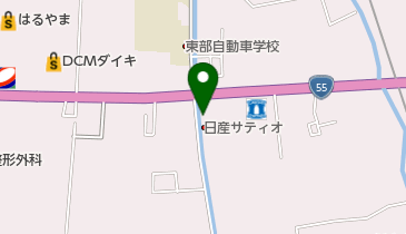 日産サティオ高知野市店の地図画像