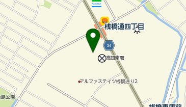 スバル中四国高知桟橋通店の地図画像