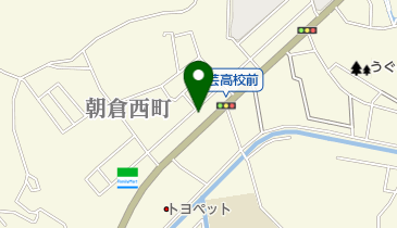 高知ダイハツ販売朝倉店の地図画像