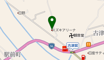 スズキ自販高知スズキアリーナ四万十の地図画像