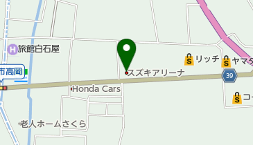 南四国スズキ販売スズキアリーナ土佐の地図画像