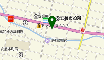 スズキ自販高知安芸営業所の地図画像