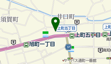 スズキ自販高知スズキアリーナ上町の地図画像