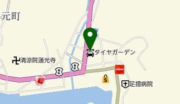 タイヤガーデン福重タイヤの地図画像