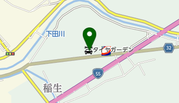 タイヤガーデン沢田の地図画像