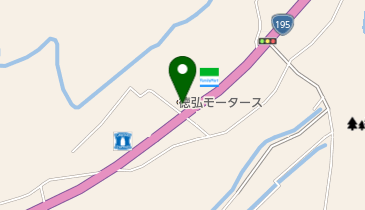 徳弘モータースの地図画像