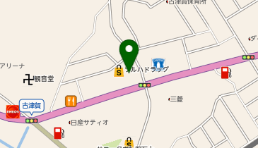 マクドナルド56号四万十店の地図画像