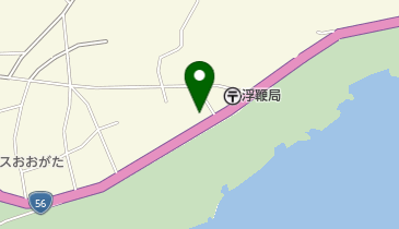 民宿水鏡荘の地図画像