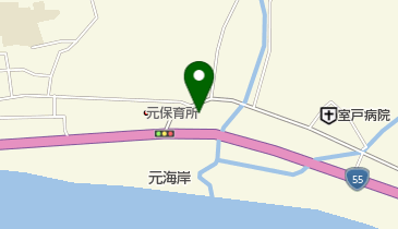 民宿うらしまの地図画像