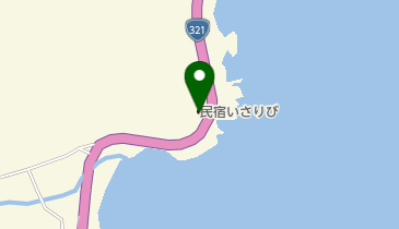 民宿いさりびの地図画像