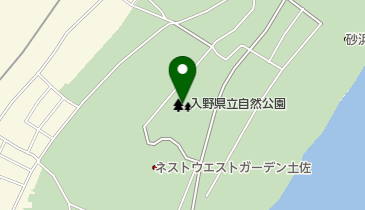 入野県立自然公園の地図画像