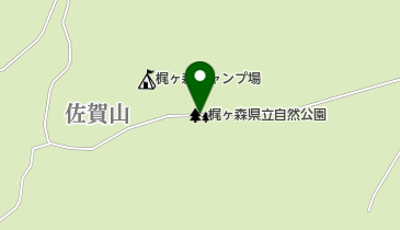 梶ヶ森県立自然公園の地図画像
