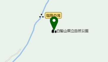 白髪山県立自然公園の地図画像