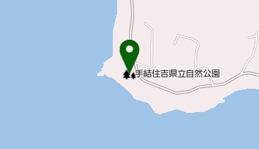 手結住吉県立自然公園の地図画像