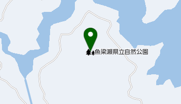 魚梁瀬県立自然公園の地図画像