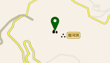 龍河洞県立自然公園の地図画像