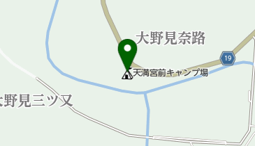 天満宮前キャンプ場の地図画像