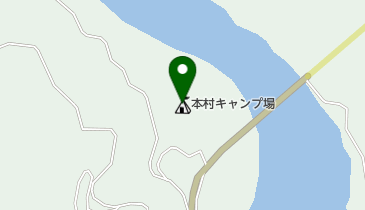 本村キャンプ場の地図画像