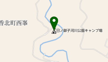 日ノ御子河川公園キャンプ場の地図画像