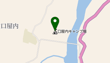 口屋内キャンプ場の地図画像