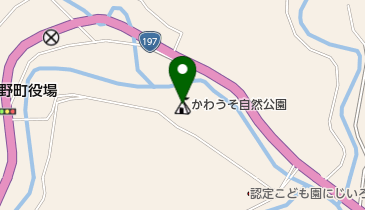 かわうそ自然公園の地図画像