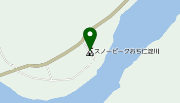 スノーピークおち仁淀川の地図画像