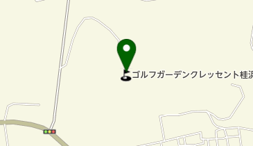 ゴルフガーデンクレッセント桂浜の地図画像