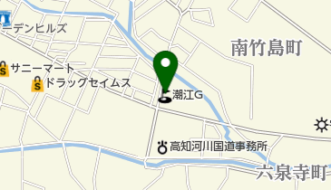 潮江ゴルフセンターの地図画像