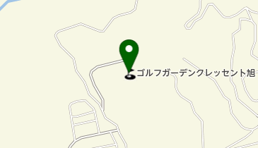 ゴルフガーデンクレッセント旭の地図画像