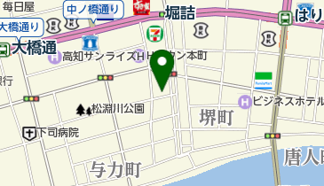 パルス高知の地図画像