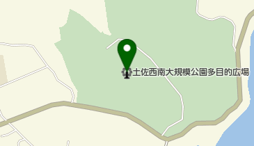 土佐西南大規模公園多目的広場の地図画像