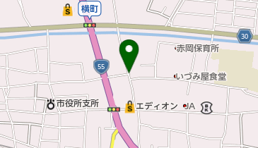 絵金祭りの地図画像