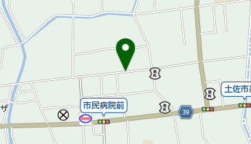 土佐市大綱まつりの地図画像