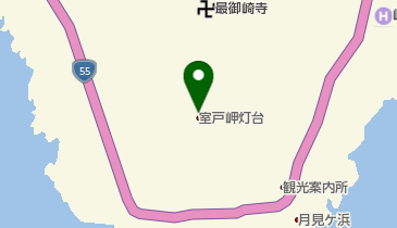 室戸岬灯台まつりの地図画像