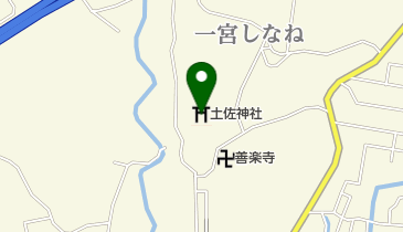 志那祢祭の地図画像