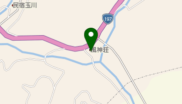 津野山古式神楽の地図画像