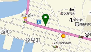 足摺ダイビングセンターの地図画像