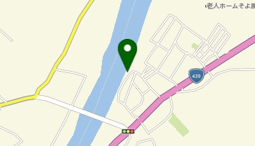 吉野川上流の地図画像