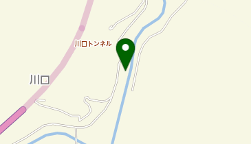 梼原川の地図画像