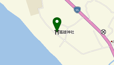 鑑雄神社の地図画像