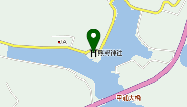 熊野神社の地図画像